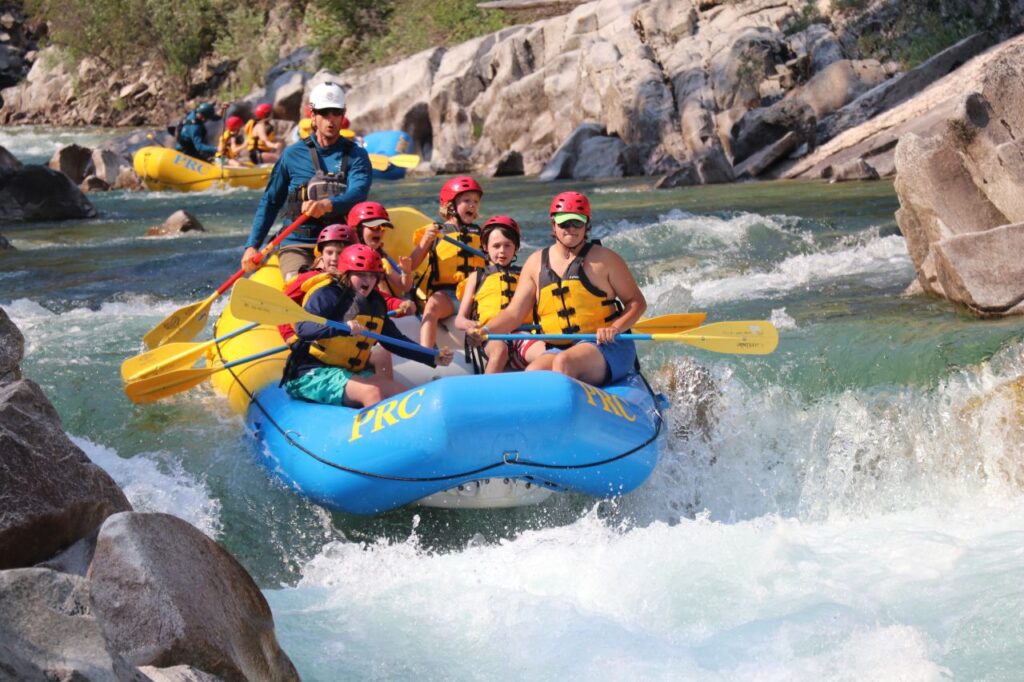 half day rafting trip